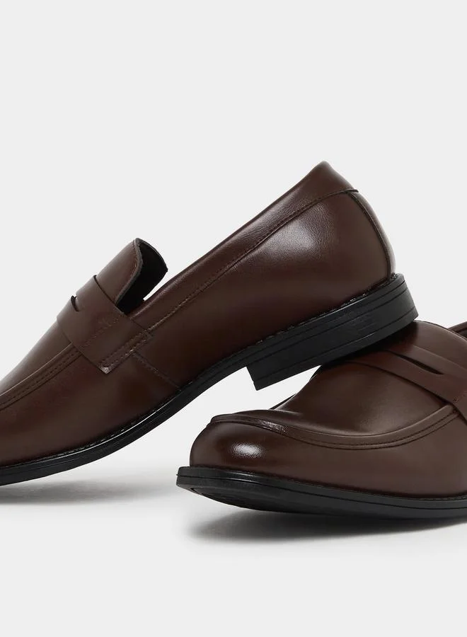 ستايلي حذاء لوفرز جلد رسمي